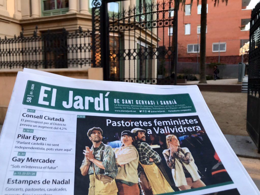 Crit d’alerta del diari ‘El Jardí’, afectat per l’augment del preu del paper