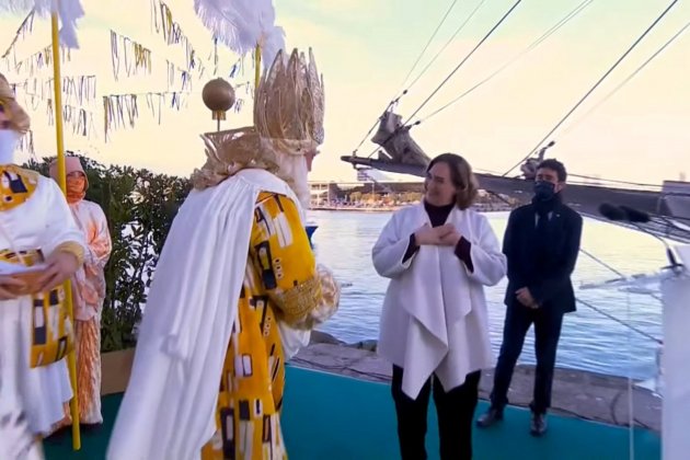 ada colau reyes magos puerto