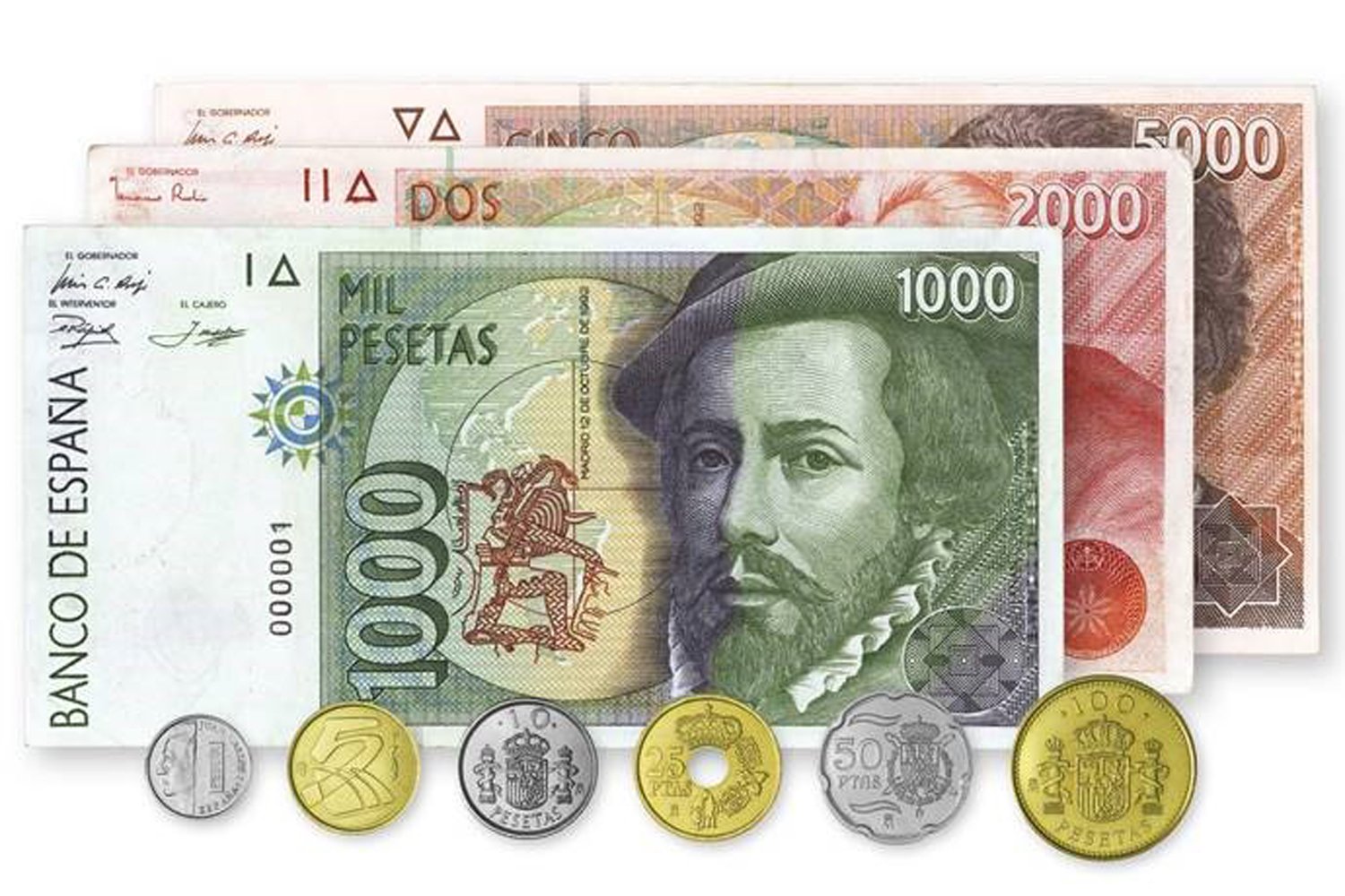 Hay una aplicación que te dice si una peseta antigua tiene un valor de miles de euros en la actualidad