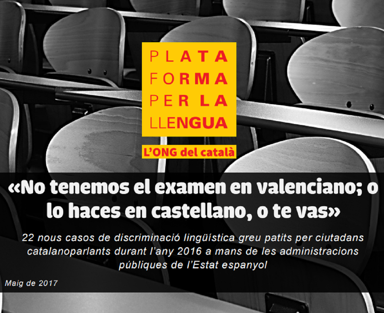 La normalització de l'ús i ensenyament del valencià es resoldrà als tribunals