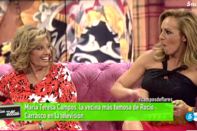 Rocío Carrasco y María Teresa Campos 