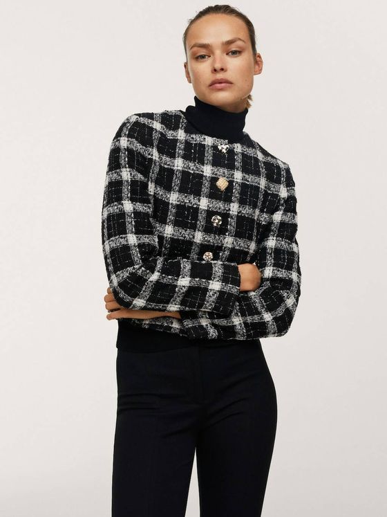 Chaqueta Twed de Mango