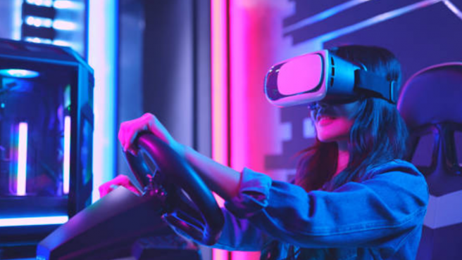 Conduciendo con realidad virtual