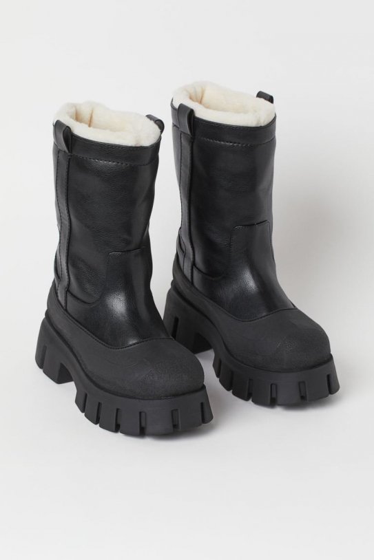 Botas con forro