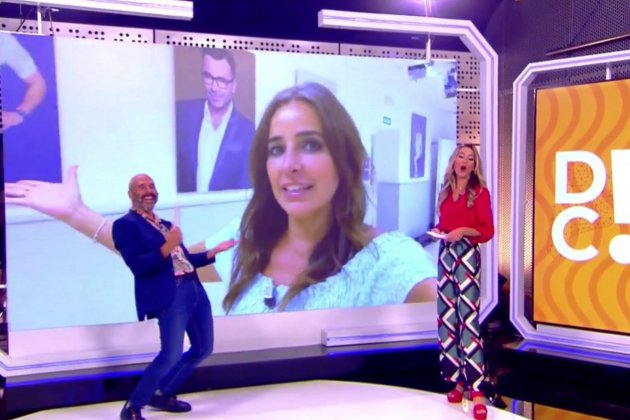 Miquel Serra con Carmen Alcayde 8tv