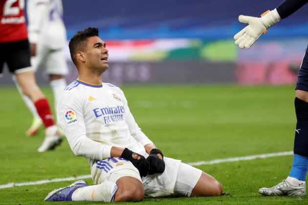 casemiro lamenta real madrid valència efe