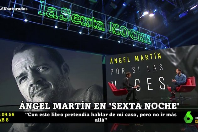 Ángel Martín y José Yélamo en La Sexta Noche