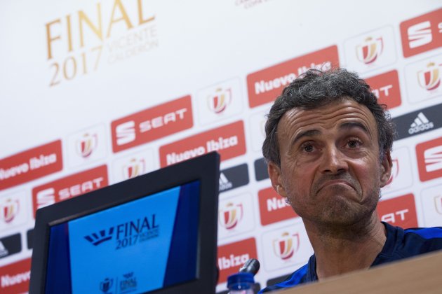 Luis Enrique rueda de prensa barça alabas EFE
