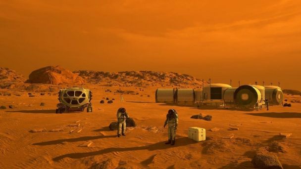 Un proyecto de casa para Marte