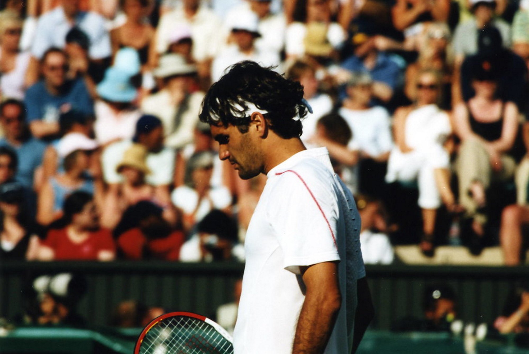 Despullant Roger Federer