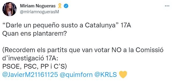 TUIT Míriam Nogueras