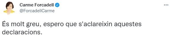 TUIT Carme Forcadell
