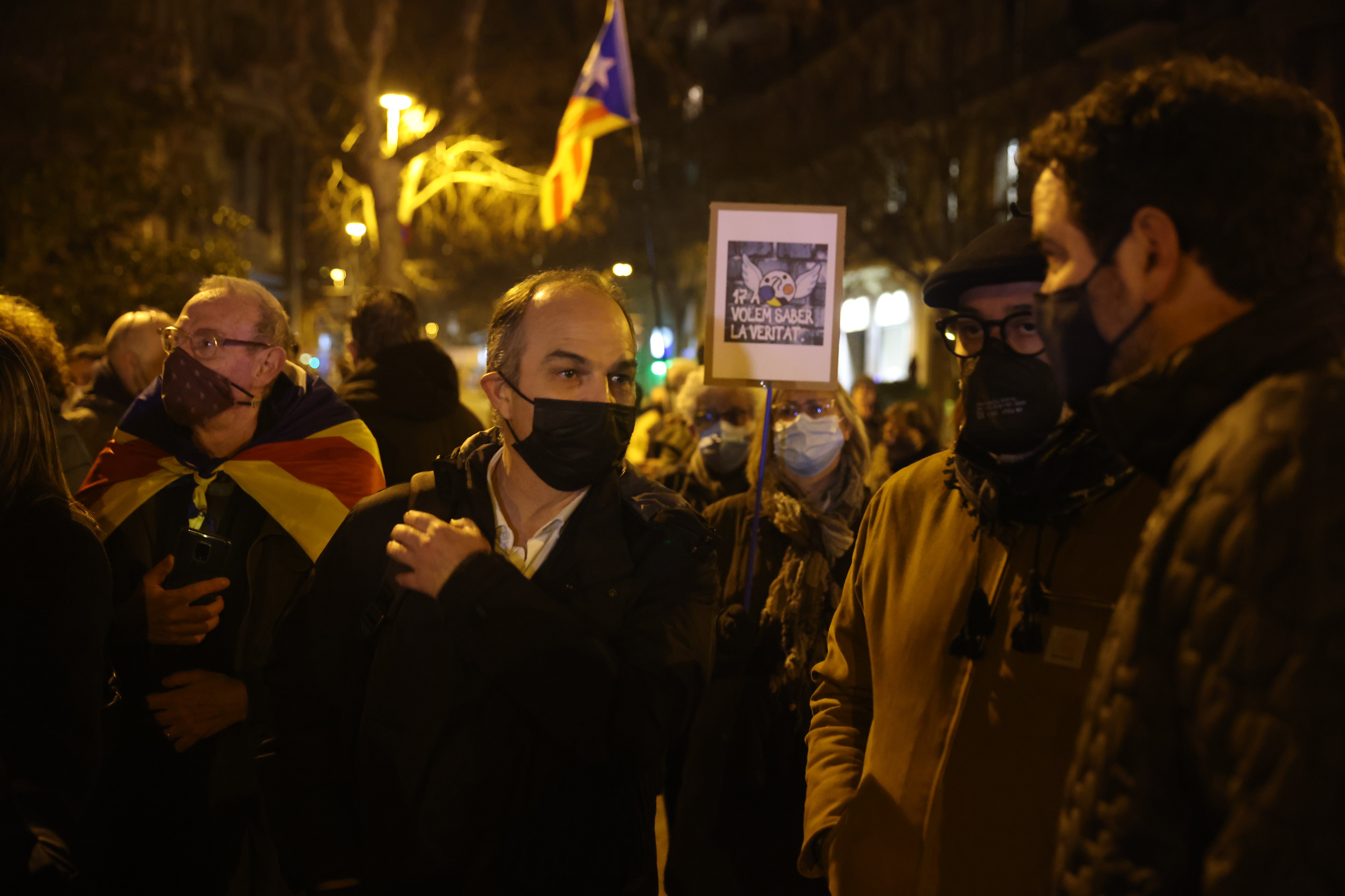 Jordi Turull. Manifestación en delegación del Gobierno tras palabras de Villarejo sobre CNI y 17-A - Sergi Alcàzar