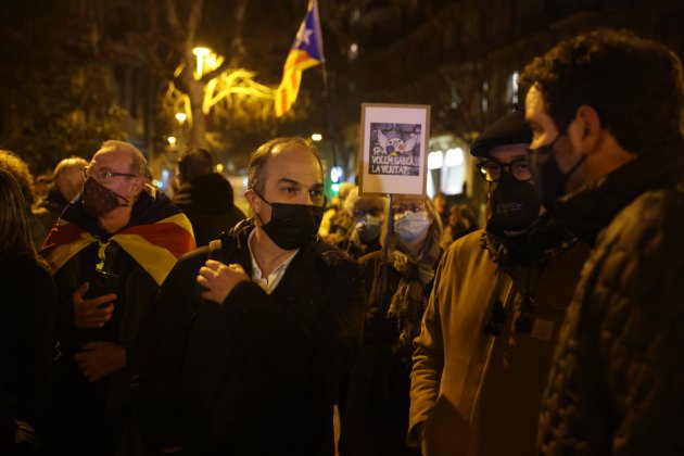 Jordi Turull. Manifestación en delegación del Gobierno tras palabras de Villarejo sobre CNI y 17-A - Sergi Alcàzar