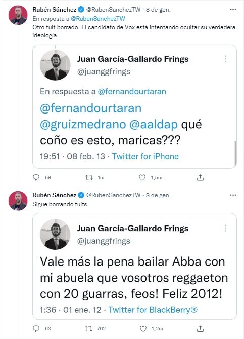 TUIT juan garcia gallardo franco borrados