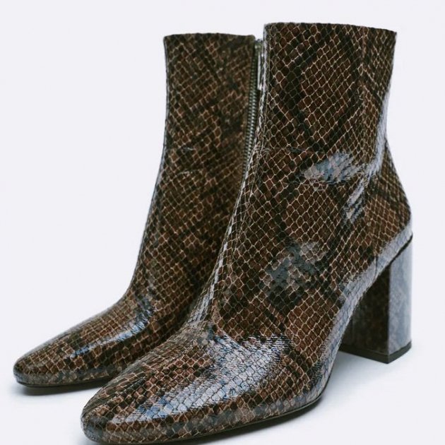 Botins animal print