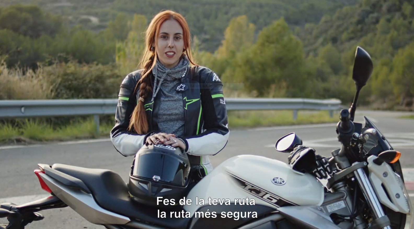 "En moto tú eres el chasis, si te pasa alguna cosa eres tú con el asfalto"