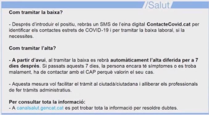tramitar baja laboral covid salud