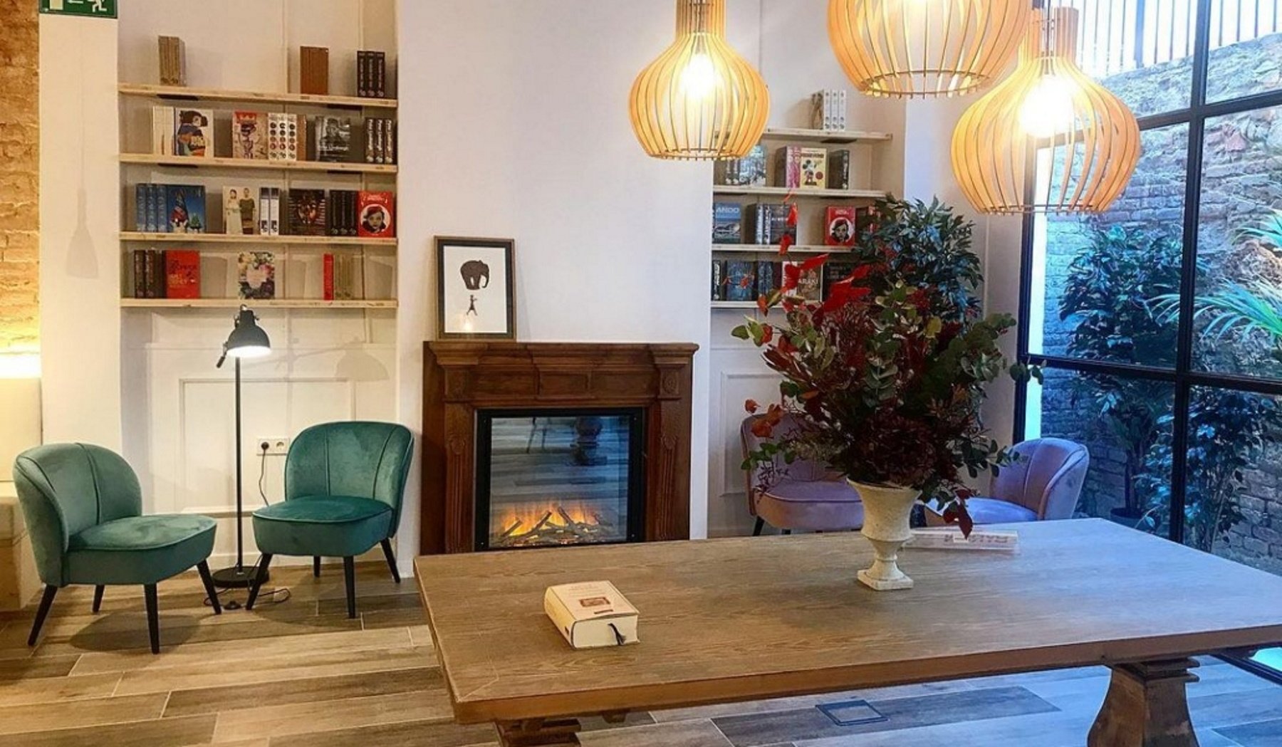 5 lugares con café y libros