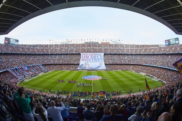 Barça Camp Nou Éibar Despido Luis Enrique Liga EFE