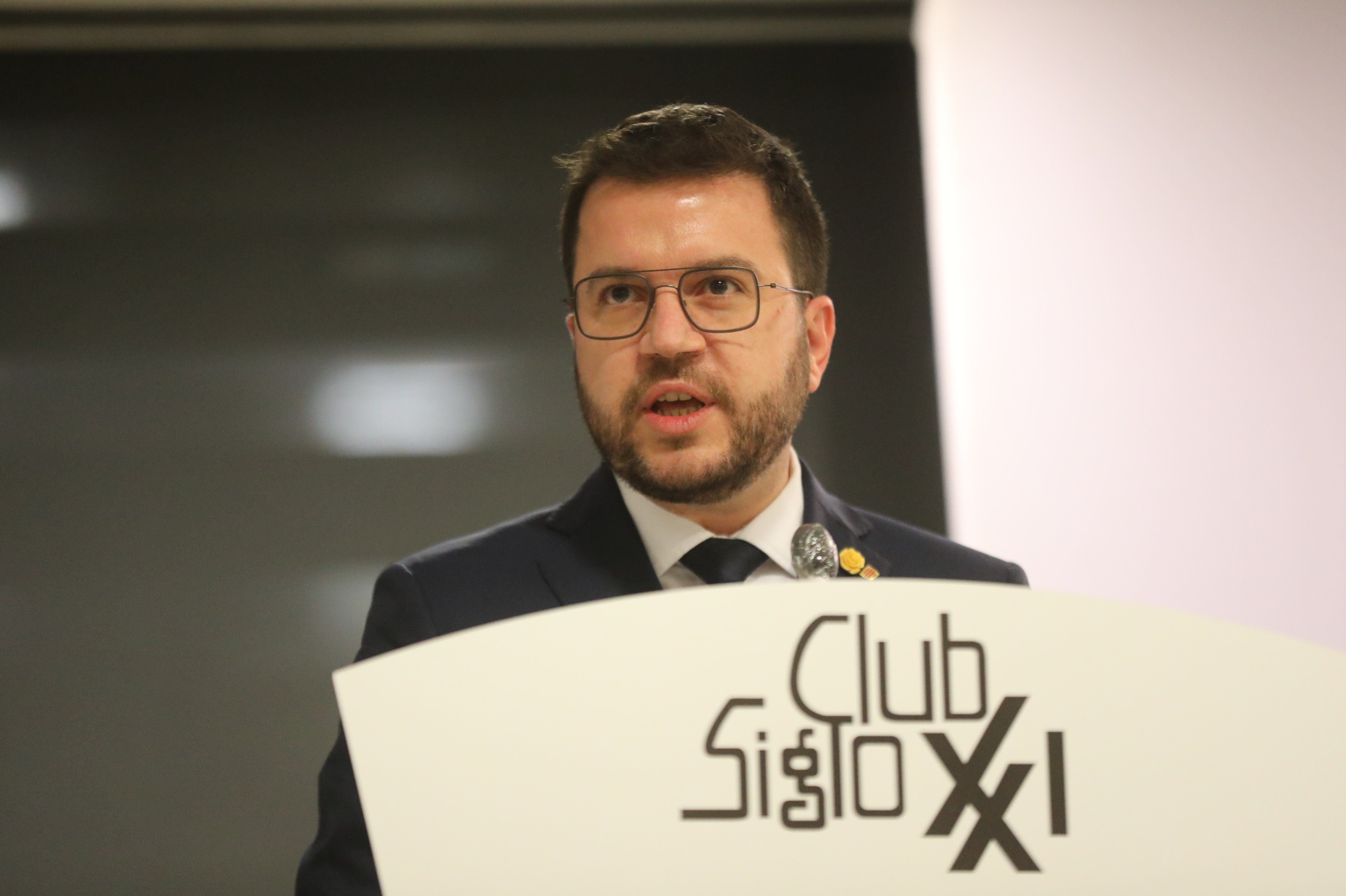 Aragonès reclama a Sánchez "derogar" la reforma laboral del PP para validar el decreto