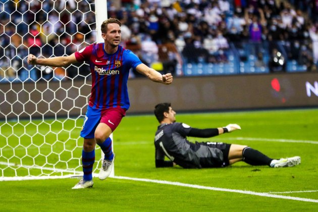 Luuk de Jong gol Barça Real Madrid FCB