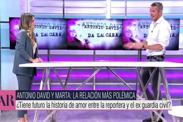 Marta Riesco cono Joaquín Prat Telecinco