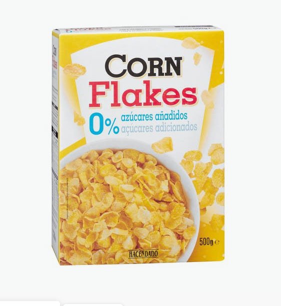 Corn Flakes de Hacendado a la venta en Mercadona1