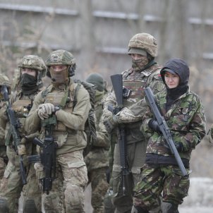 kiev ucrania militares frontera rusia efe