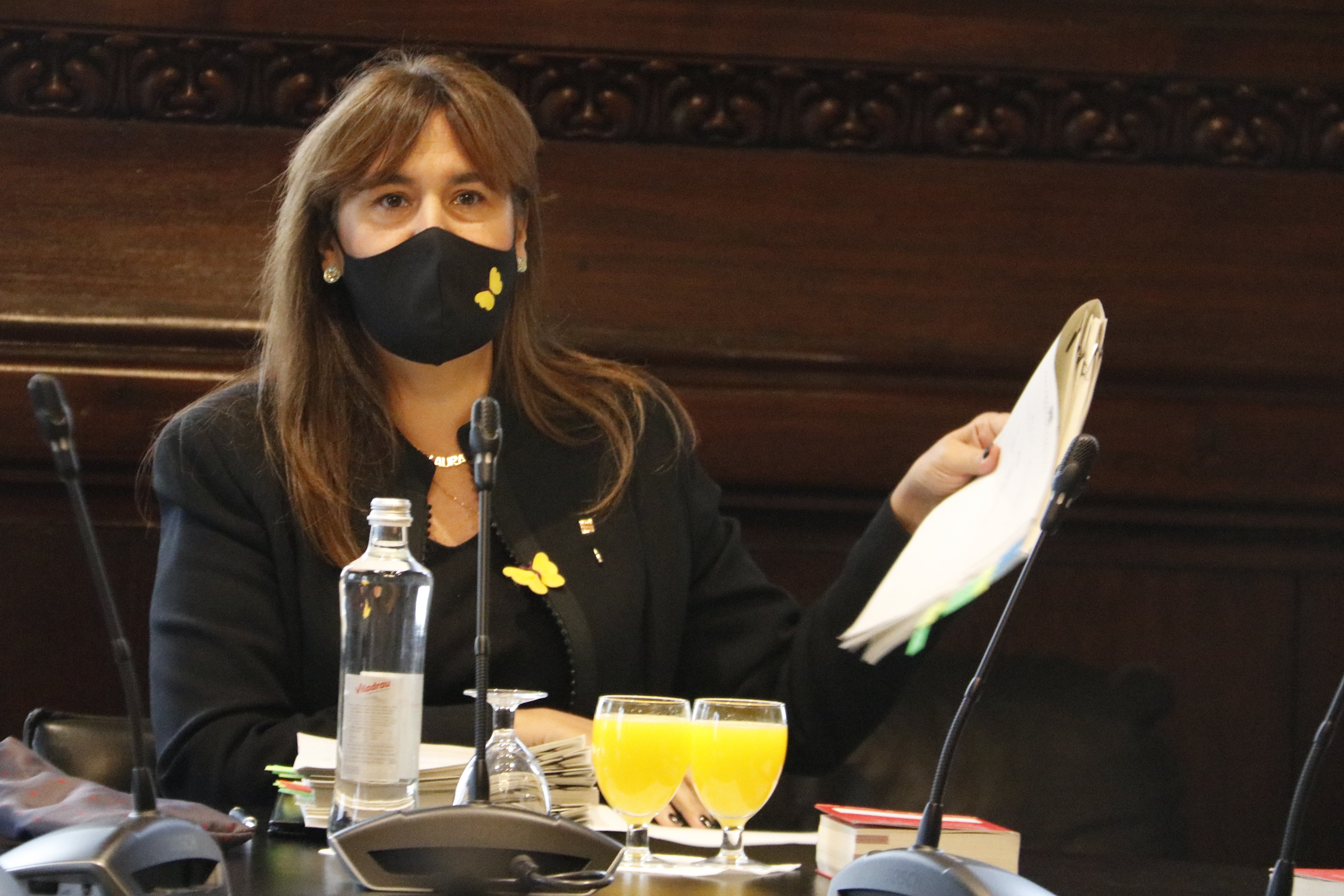 Nuevo movimiento de Borràs: denuncia a Fiscalía las declaraciones de Villarejo