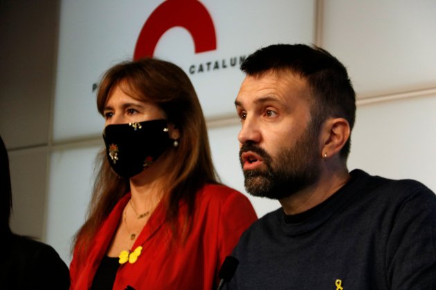 Laura Borràs y Pau Juvillà / ACN Laura Borràs y Pau Juvillà / ACN