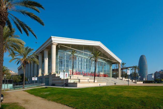 Edifici del Teatre Nacional de Catalunya   vista cònica foto José María Rodríguez Rodríguez