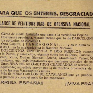 "Perros catalanes, no merecéis ni el sol que os alumbra"