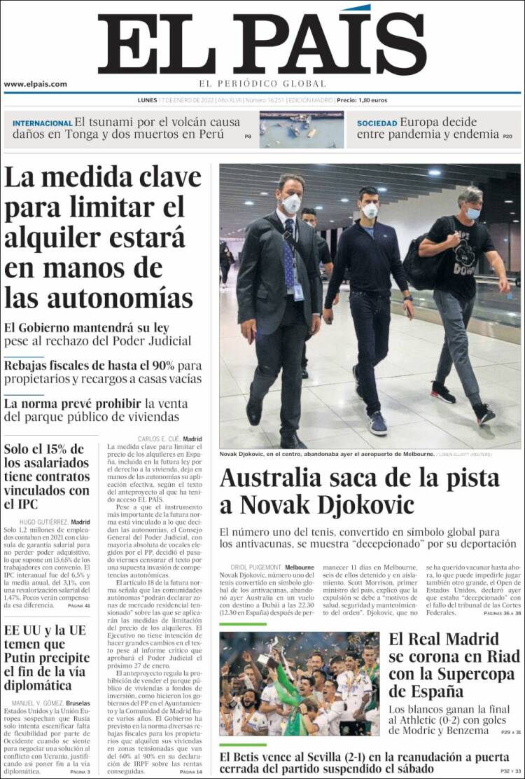elpais 17 gen 2022 elpais 17 gen 2022