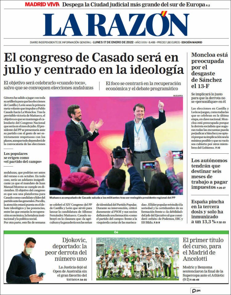 larazon 17 gen 2022 larazon 17 gen 2022