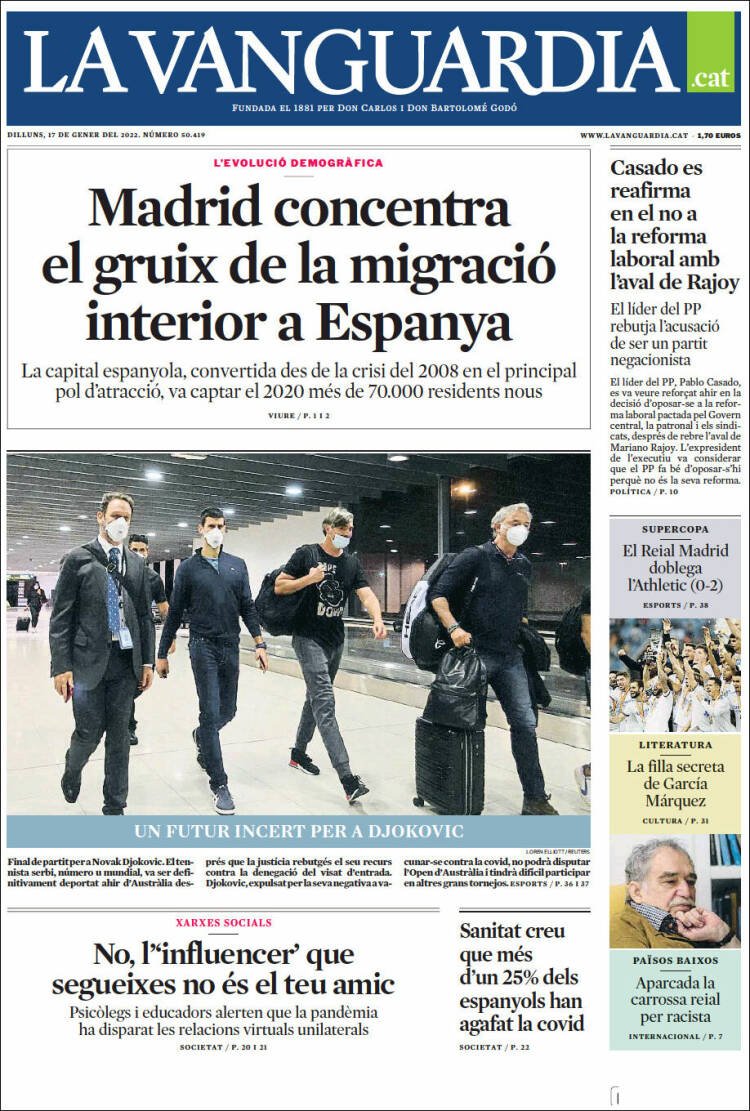 lavanguardia cat. 17 gen 2022 lavanguardia cat. 17 gen 2022