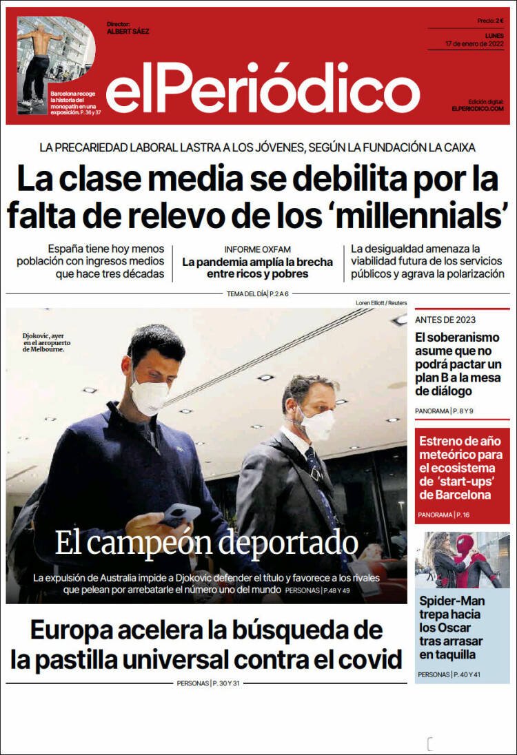 elperiodico 17 gen 2022 elperiodico 17 gen 2022