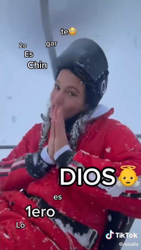 Rosalia Hentai nieve Dios TikTok