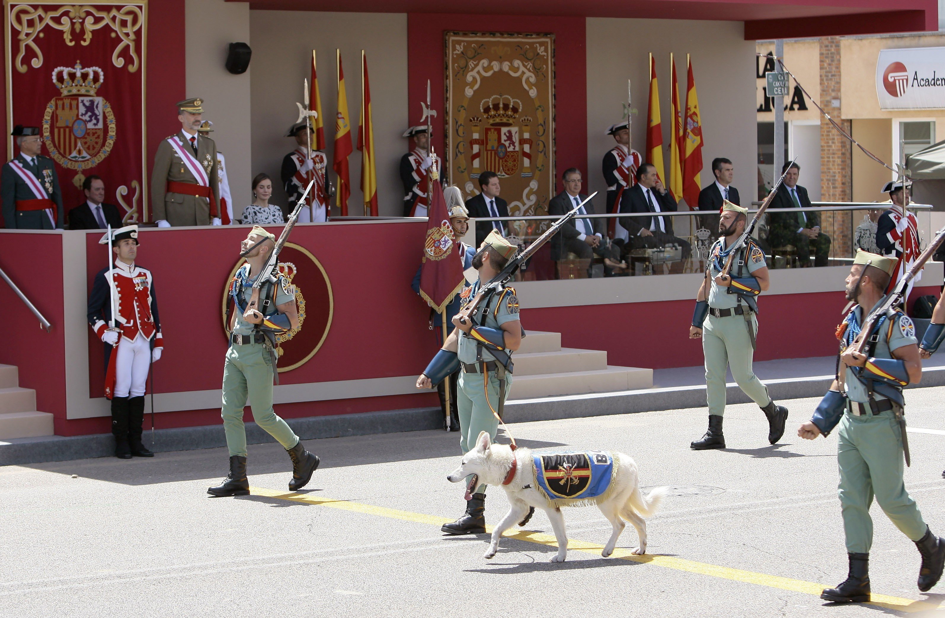 La Legió, amb gos en lloc de cabra, torna a guanyar-se els millors aplaudiments