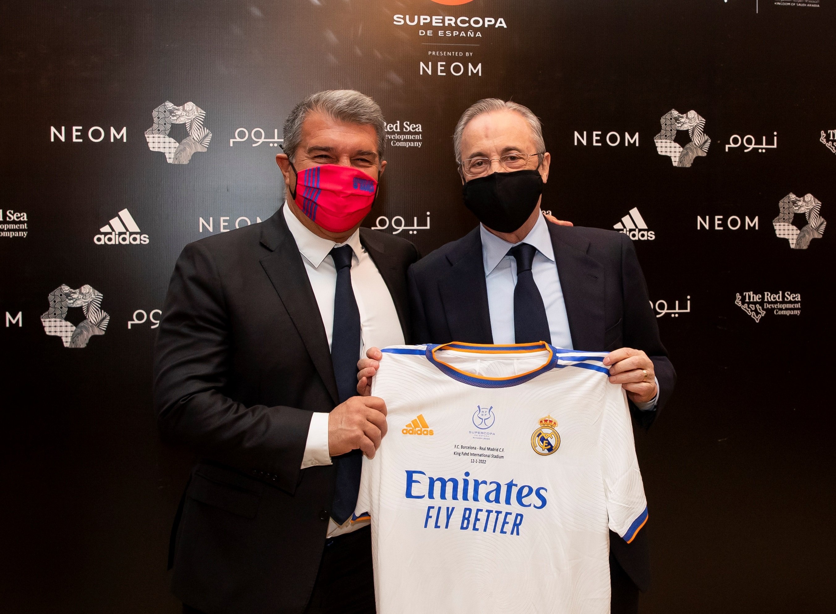 Joan Laporta demana a Florentino Pérez que respecti el pacte de cavallers o iniciarà una guerra