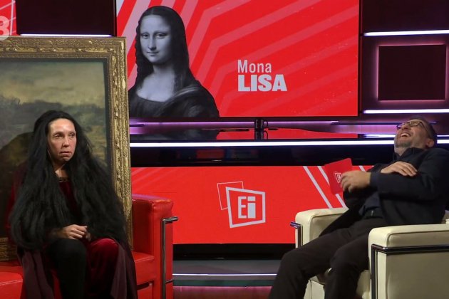 Judit Martin Gioconda enfadada y Toni Soler ataque risa TV3