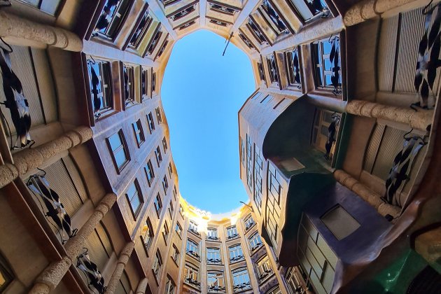 patio papallones pedrera foto fundacio catalunya la pedrera 1