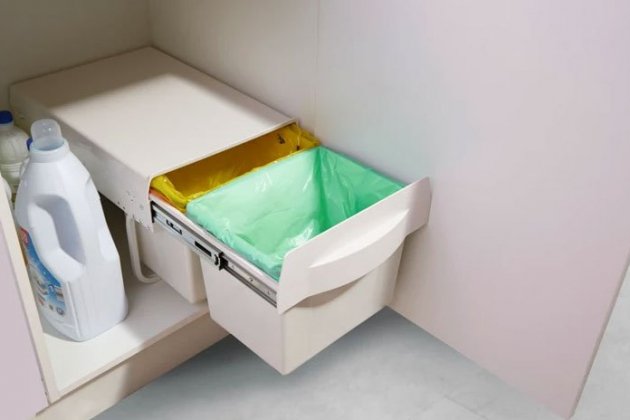 Cubo de reciclaje de Leroy Merlin
