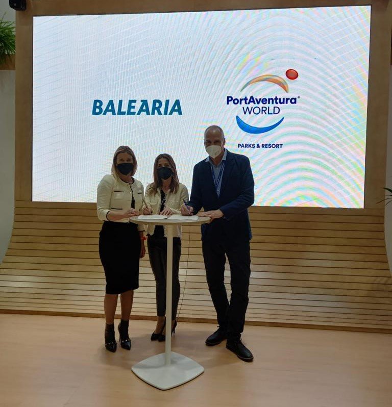 PortAventura World i Baleària promouen el turisme de lleure i entreteniment