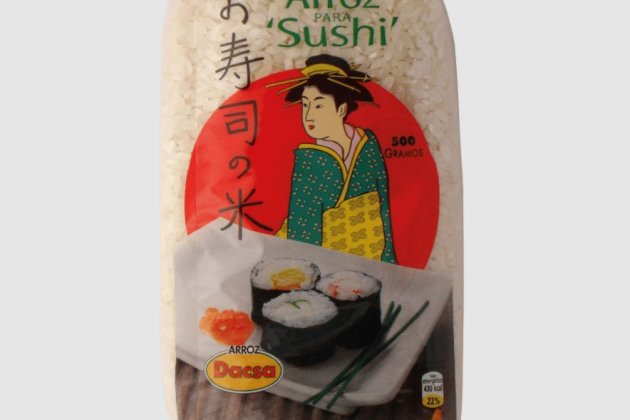 Arroz Dacsa para sushi a la venta en Aldi