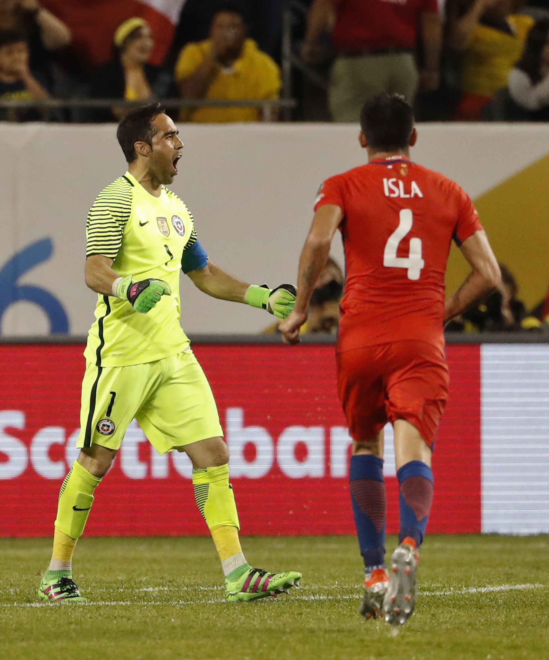 Xile disputarà amb Argentina la Final (0-2)