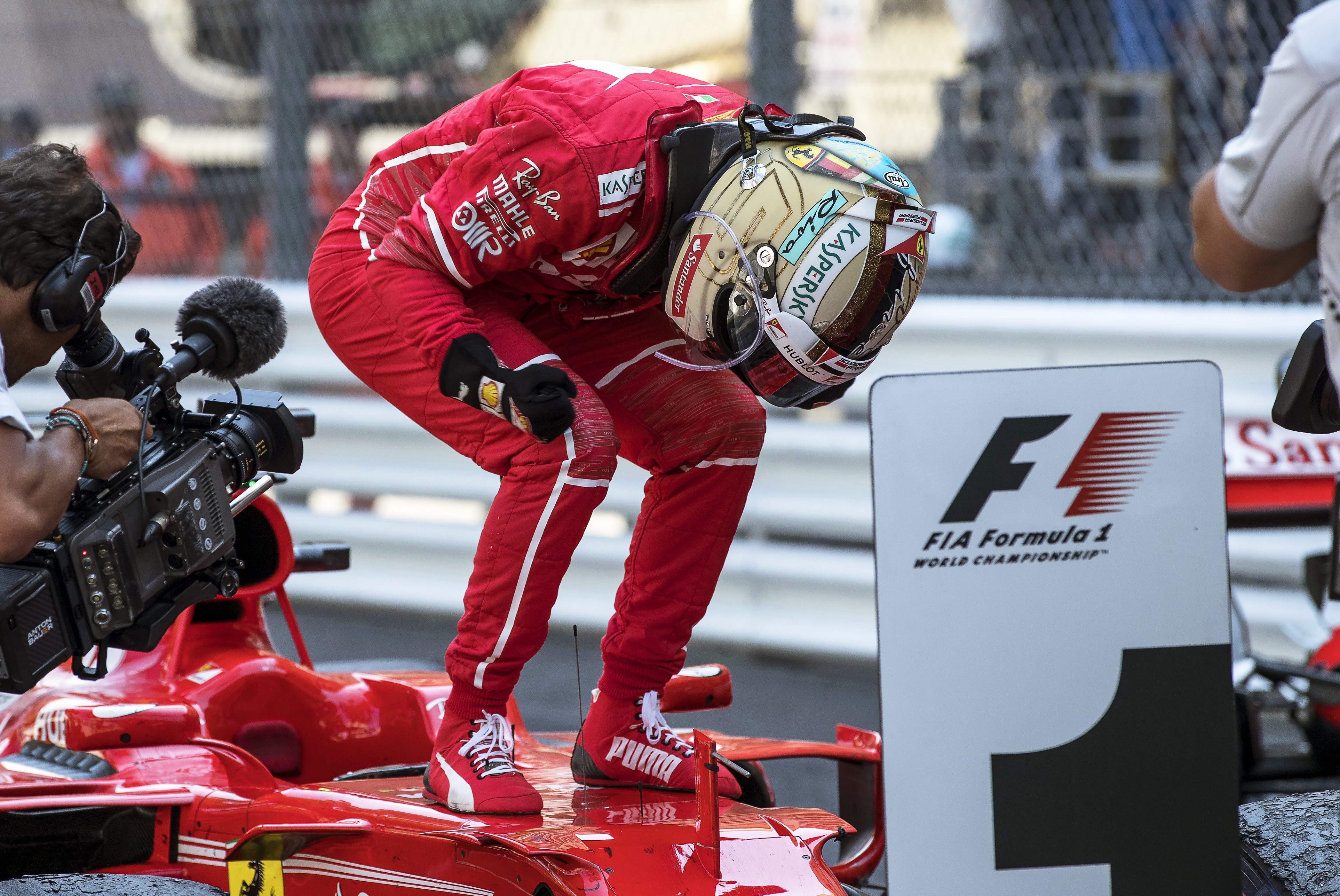 Vettel confirma el monopoli dels Ferrari a Mònaco