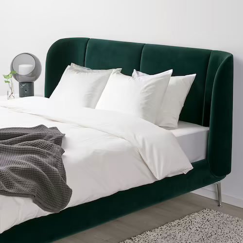 Cama tapizada Tufjord de Ikea1