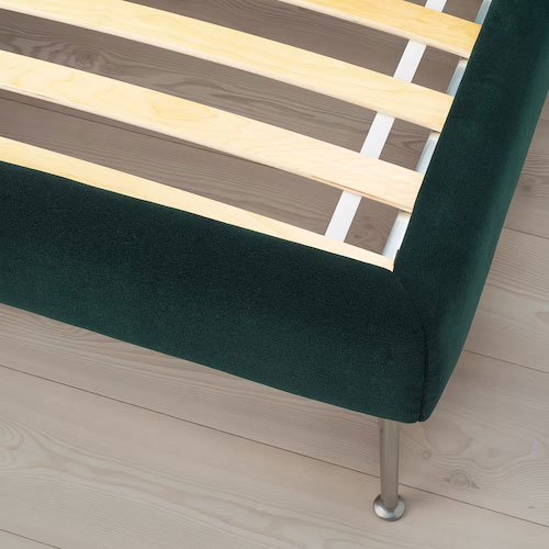 Cama tapizada Tufjord de Ikea