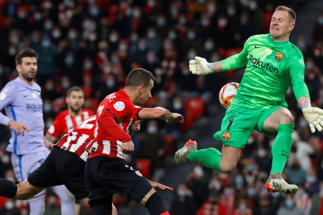 alex berenguer ter stegen athletic club FC Barcelona copa rei efe